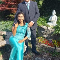 Hochzeit von Thaifrau und Schweizer